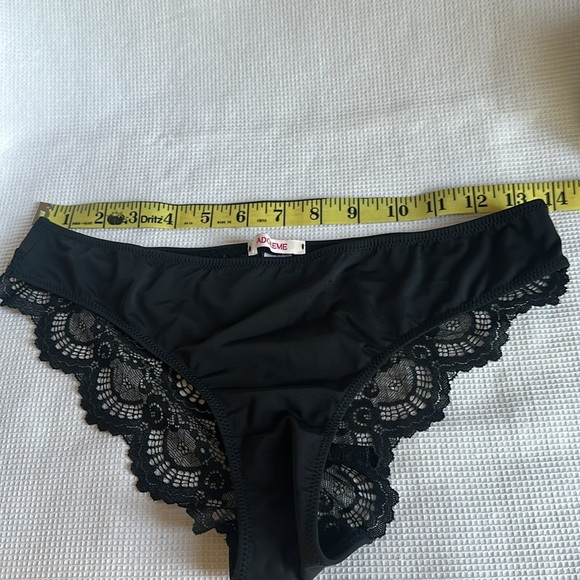 Adore Me Black Tibby Unlined Bra and Panty Set 36DD/M - Picture 8 of 11